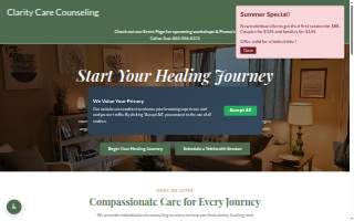 Clarity Care Counseling Services LLC website
