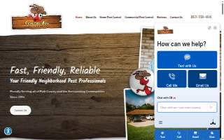 Country Boy Pest Control LLC website