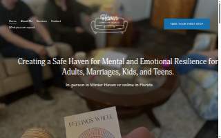 Haven Counseling Services website