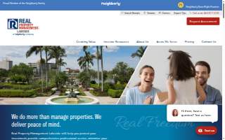 Real Property Management Lakeside website