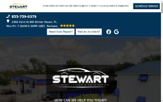 Stewart Auto Repair website