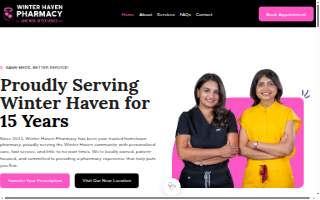 Winter Haven Pharmacy website