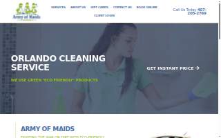 Army of Maids website