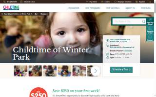 Childtime of Winter Park website