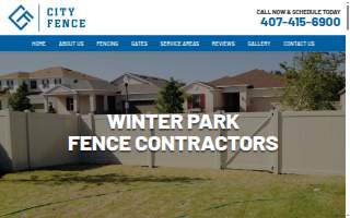 City Fence of Winter Park website