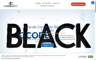 CodeBlackIT of Winter Park website