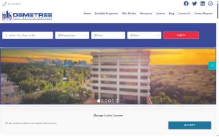 Demetree Real Estate Services website
