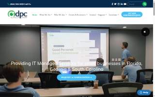 DPC Technology Orlando IT Support website