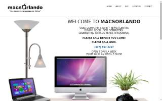 macsOrlando website