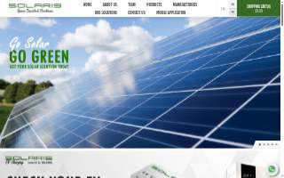 Solaris Electric website