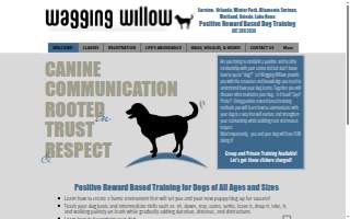 Wagging Willow website