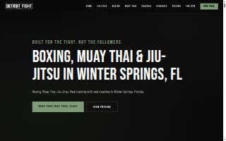 Detroit Fight Company website