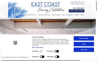 East Coast Flooring & Installations website