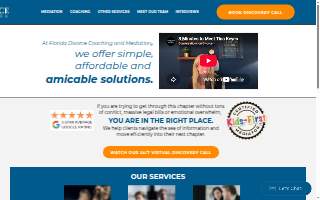 Florida Divorce Coaching and Mediation website