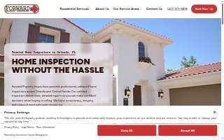 Forward Property Inspections website