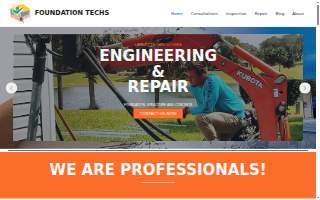 FOUNDATION TECHS Inspection & Repair website