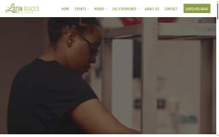 Latin Raices Catering LLC. website