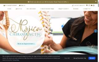 Mojica Chiropractic Care website