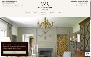 Wolfe-Rizor Interiors of Winter Springs website
