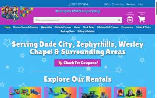 Bounce House Gals website