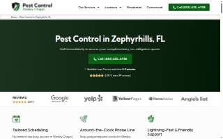 Clear Pest Pros of Wesley Chapel website