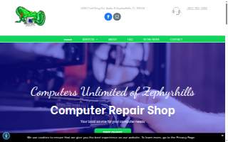 Computers Unlimited website