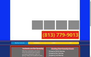 Mike Keys Locksmith Service website