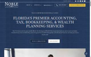 Noble Tax Strategies & Wealth Planning, LLC website