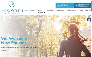 Acworth Wellness Center website
