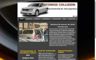 Autowise Collision website