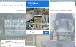 Blevins & Hong, PC website