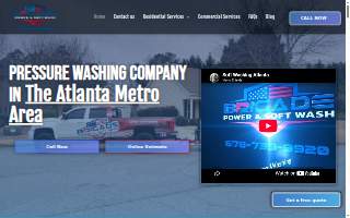 Brigade Power & Softwash website