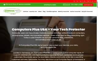 Computers Plus USA website