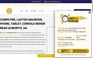 Computers R Us™ of Acworth website