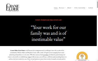 Crane Elder Law Firm, LLC of Acworth website