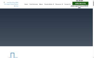 Criminal & DUI Law of Georgia website