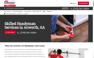 Handyman Services Acworth website