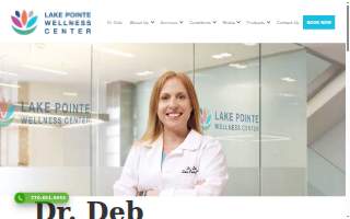 Lake Pointe Wellness Center website