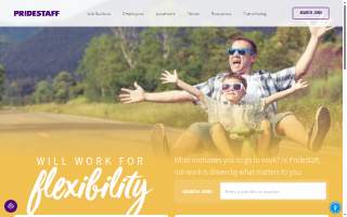PrideStaff Acworth website