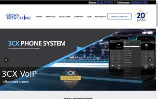 Crown Networking Albany website