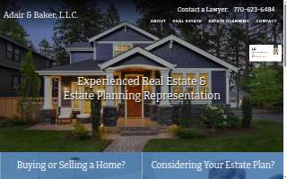 Adair & Baker, LLC of Alpharetta website