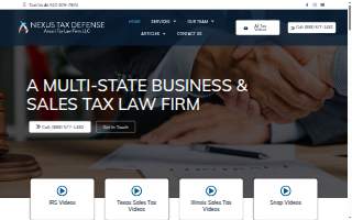Ansari Tax Attorney of Alpharetta website