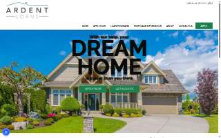 Ardent Loans LLC website