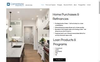 Cornerstone Mortgage Group, LLC website