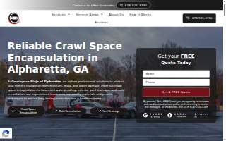 Crawl Space Ninja of Alpharetta website
