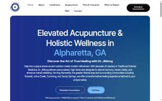 Dr. JiMong's Miracle Acupuncture Alpharetta website