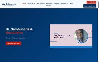 Dr. Sambunaris & Associates - Psychiatry & Ketamine website