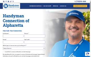 Handyman Connection of Alpharetta website
