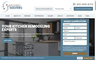 Kitchen Solvers of Alpharetta website