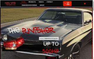 Mad Dog Transmissions of Alpharetta website